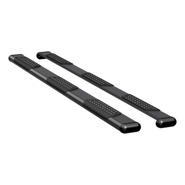 Luverne Truck Equipment O-MEGA II 6IN OVAL STEPS BLACK TEXTURED POWDER COAT 584102-571439 - main